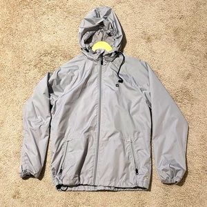 ✅ Quicksilver | Rain Jacket Wind Breaker | Light Grey